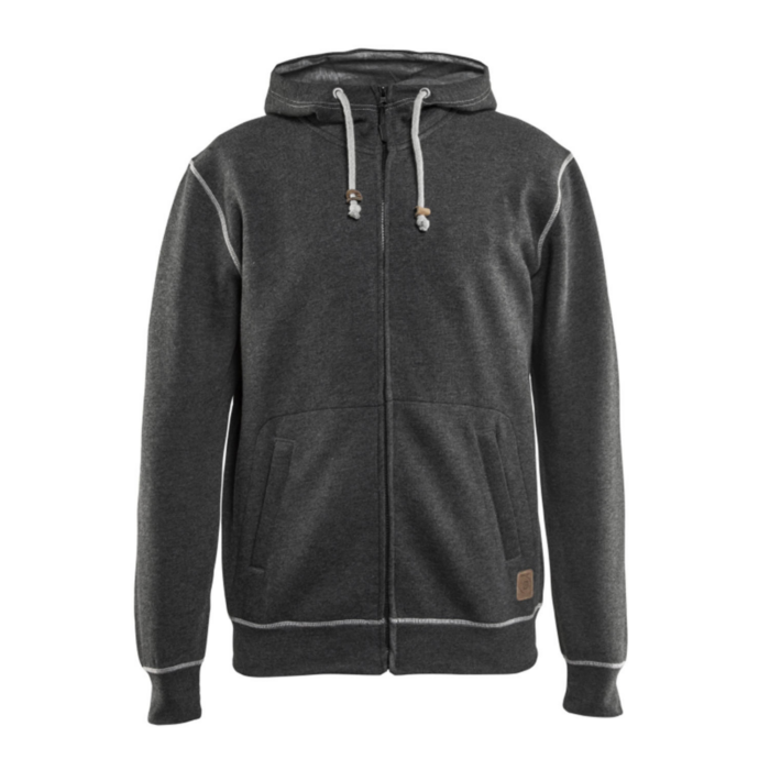 Blaklader Kleding laklader Kleding Blåkläder Hooded Sweatshirt met rits 33981157 Zwart Mêlee