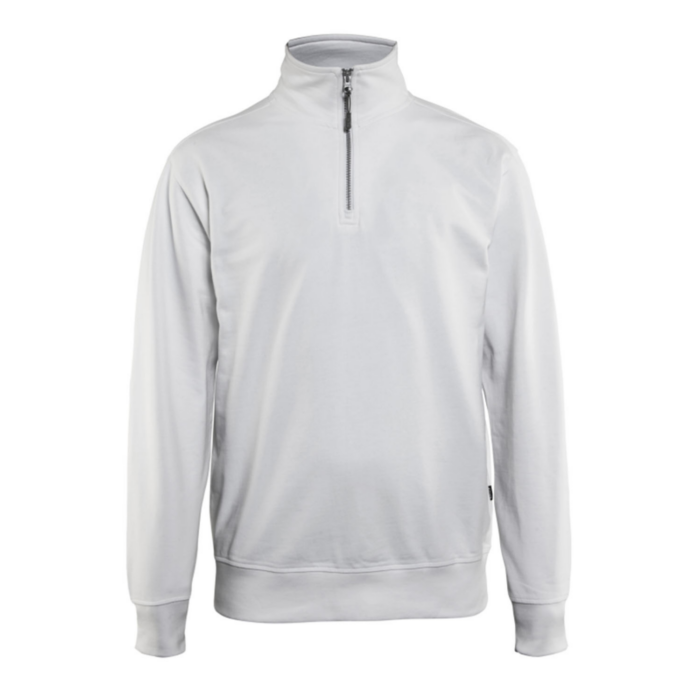 Blaklader Kleding Blåkläder Sweatshirt met halve rits 33691158 Wit