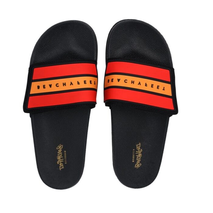 BeachyFeet Dames Poolside Slides Vibras De Espana