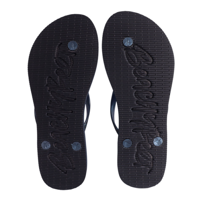 BeachyFeet Dames Teenslippers Navy Shimmer - Afbeelding 2