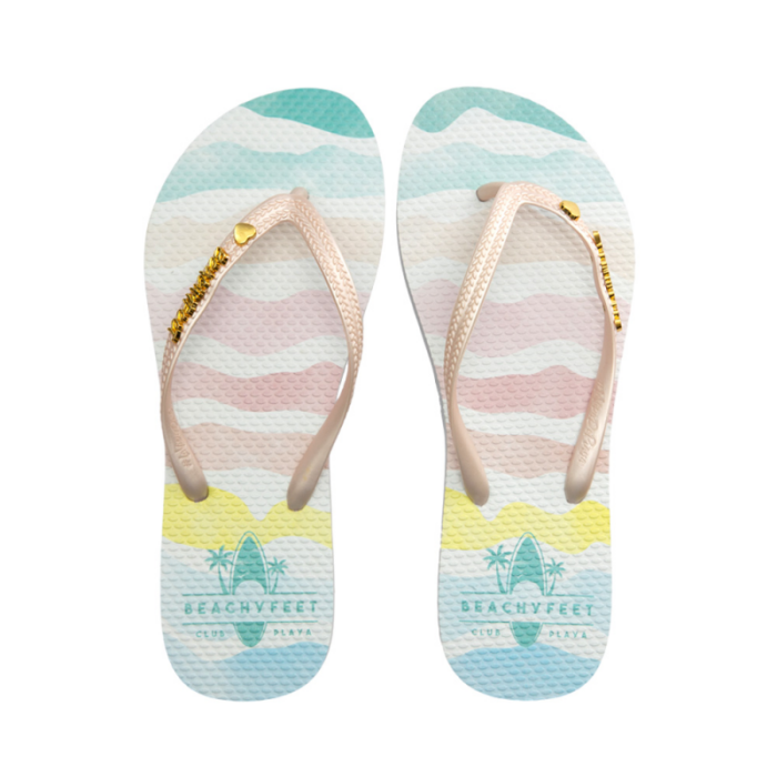 BeachyFeet Dames Teenslippers Suenos De Verano