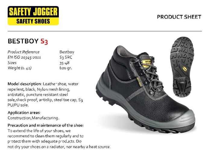 Safety Jogger (Works) Safety Jogger BestBoy S3 SRC - Afbeelding 2