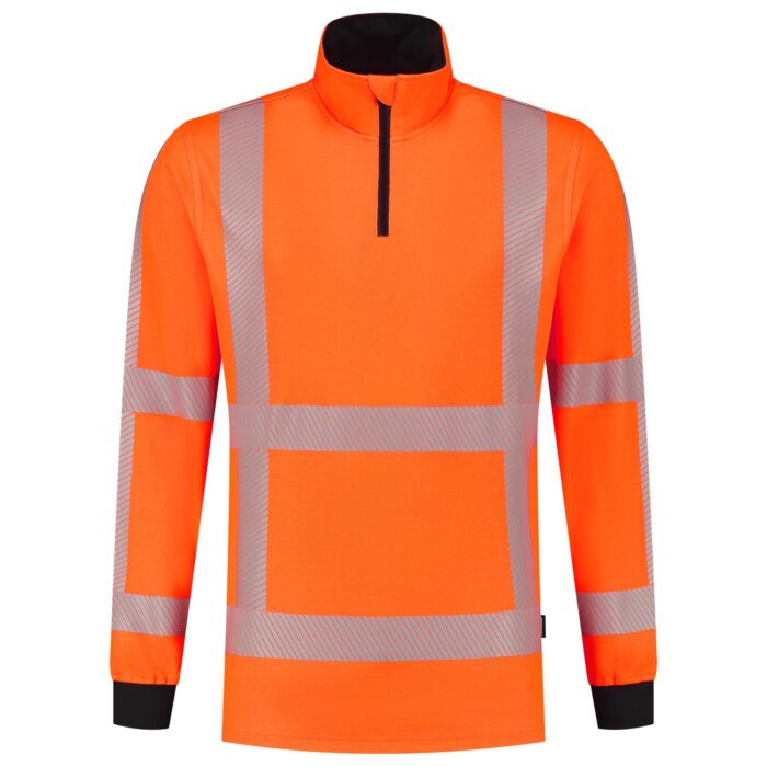 Tricorp Workwear Tricorp 303701 Hi-Vis Zip Sweater - Afbeelding 2