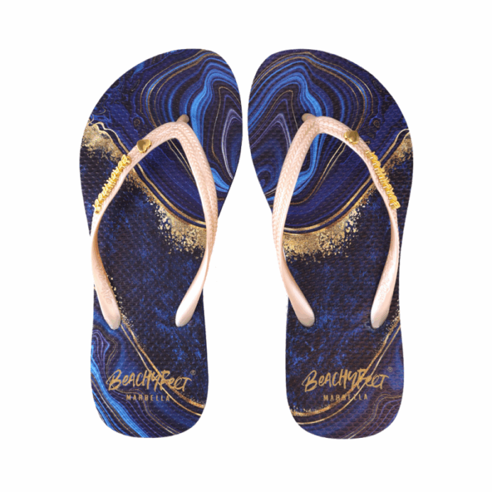 BeachyFeet Dames Teenslippers Marbellous