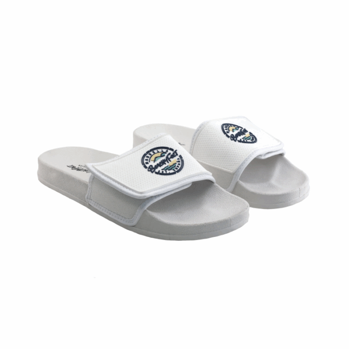 BeachyFeet Heren Strandslipper Slides Playero Blanco - Afbeelding 2