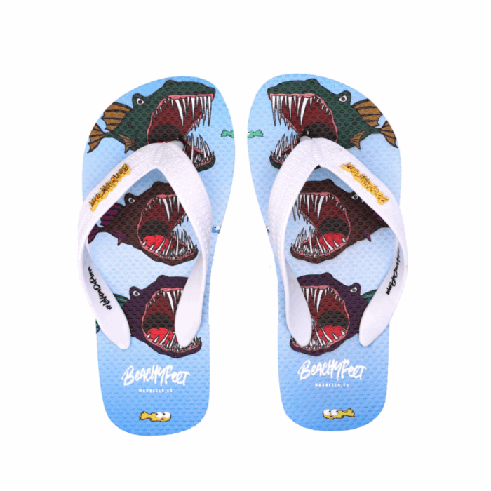 BeachyFeet Kids Teenslippers Veneno Del Mar