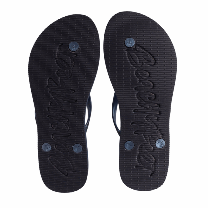 BeachyFeet Dames Teenslippers Navy Shimmer (Verbouwing) - Afbeelding 2